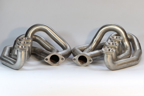 Satz Rennkrümmer RSR Edelstahl 44 mm 911.111.041.72 und 911.111.042.72 /1,01803c neu